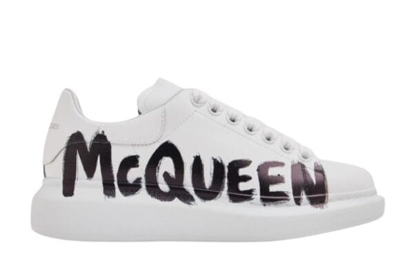 Alexander McQueen ’Graffiti White Black’