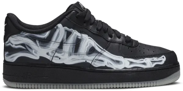 Air Force 1 'Black Skeleton'